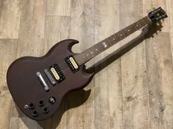 GIBSON SGJ 2014 ELECTRIC GUITAR MAHOGANY BODY SATIN FINISH H-H PICKUP USED