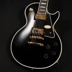 EPIPHONE INSPIRED BY GIBSON LES PAUL CUSTOM EBONY S N:24101526163