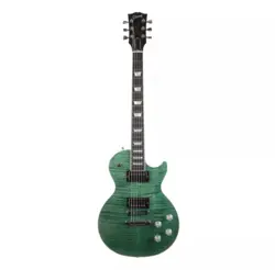 USED GIBSON LES PAUL MODERN FIGURED - SEAFOAM GREEN