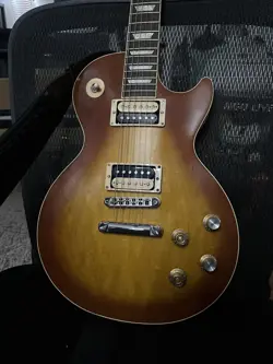2021 GIBSON LES PAUL TRADITIONAL PRO V SATIN ELECTRIC GUITAR SATIN ICED TEA