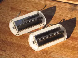 VINTAGE GIBSON P13 GUITAR PICKUP SET HARMONY SILVERTONE VERY NICE!