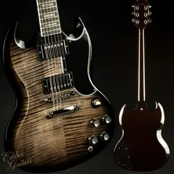 GIBSON CUSTOM SHOP PSL SG CUSTOM FIGURED TOP COBRA BURST #CS300906