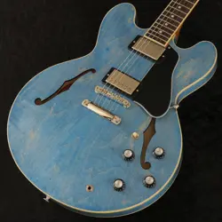 GIBSON: ES-335 CUSTOM COLOR SERIES OCEAN BLUE ES335