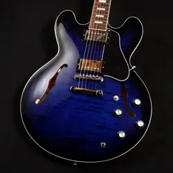 GIBSON: ES-335 FIGURED CUSTOM COLOR SERIES DEEP OCEAN BURST