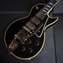 GIBSON CUSTOM SHOP HISTORIC 1957 LES PAUL 3PICKUPS WBIGSBY VOS EBONY *FE896