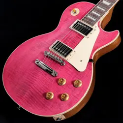 GIBSON LES PAUL STANDARD 50S FIGURED TOP TRANSLUCENT FUCHSIA *EM212