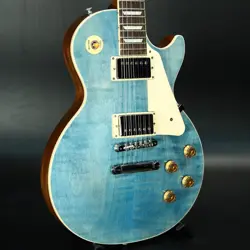 GIBSON LES PAUL STANDARD 50S FIGURED TOP OCEAN BLUE *JI861