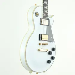 EPIPHONE / INSPIRED BY GIBSON LES PAUL CUSTOM ALPINE WHITE ELECTRIC GUITAR