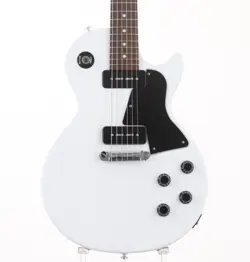 GIBSON LES PAUL SPECIAL TRIBUTE P-90 WORN WHITE SATIN 2023 ELECTRIC GUITAR