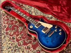 GIBSON LES PAUL STANDARD 60S FIGURED TOP BLUEBERRY BURST 2023 ELECTRIC GUITAR