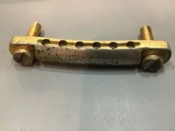 GIBSON 1969 VINTAGE ALUMINUM GOLD TAILPIECE