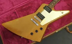 [GIBSON] LIMITED EDITION EXPLORER '76 NATURAL 1998 ELECTRIC GUITAR W/ HARD CASE