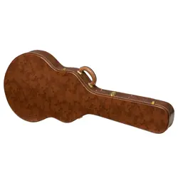 GIBSON LIFTON HISTORIC BROWN HARDSHELL CASE, ES-335 MOTTLED BROWN TOLEX