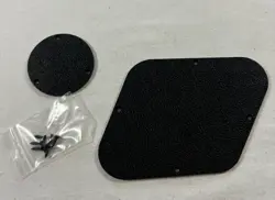 2017 GIBSON LES PAUL TRIBUTE CAVITY COVER PLATES BLACK TEXTURED W/ HW