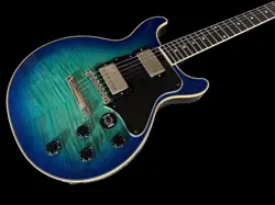 2025 GIBSON CUSTOM SHOP LES PAUL SPECIAL DOUBLE CUT FIGURED TOP, BLUE BURST