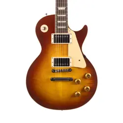 USED GIBSON CUSTOM M2M 1958 LES PAUL STANDARD - VINTAGE CHERRY TEABURST GLOSS