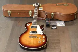 2016 GIBSON LES PAUL STANDARD ELECTRIC GUITAR DARK BURST + OHSC