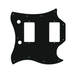 PICKGUARD FOR GIBSON 17-18 MODERN SG STANDARD BLACK ACRYLIC