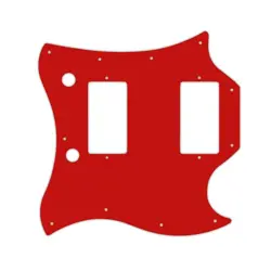 PICKGUARD FOR GIBSON 17-18 MODERN SG STANDARD RED SOLID
