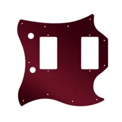 PICKGUARD FOR GIBSON 17-18 MODERN SG STANDARD RED MIRROR