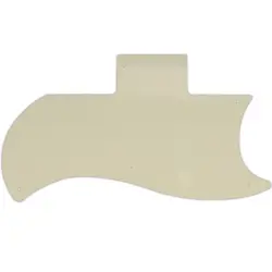 PICKGUARD FOR GIBSON 1971-2018 OR 1961 RI HALF FACE SG PARCHMENT 3 PLY