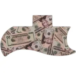 PICKGUARD FOR GIBSON 1971-2018 OR 1961 RI HALF FACE SG MONEY
