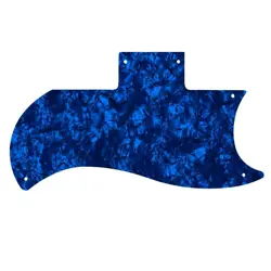 PICKGUARD FOR GIBSON 1971-2018 OR 1961 RI HALF FACE SG BLUE PEARL