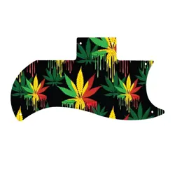 PICKGUARD FOR GIBSON 1971-2018 OR 1961 RI HALF FACE SG RASTA DRIP