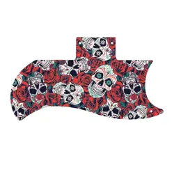 PICKGUARD FOR GIBSON 1971-2018 OR 1961 RI HALF FACE SG DIA DE MUERTOS 