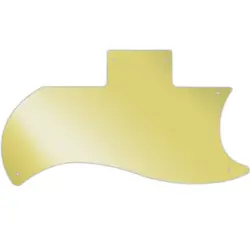 PICKGUARD FOR GIBSON 1971-2018 OR 1961 RI HALF FACE SG GOLD MIRROR