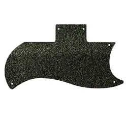 PICKGUARD FOR GIBSON 1971-2018 OR 1961 RI HALF FACE SG BLACK SPARKLE 