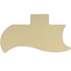 PICKGUARD FOR GIBSON 1971-2018 OR 1961 RI HALF FACE SG CREAM BLACK CREAM