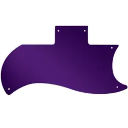 PICKGUARD FOR GIBSON 1971-2018 OR 1961 RI HALF FACE SG PURPLE MIRROR