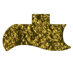 PICKGUARD FOR GIBSON 1971-2018 OR 1961 RI HALF FACE SG GOLD PEARL