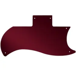 PICKGUARD FOR GIBSON 1971-2018 OR 1961 RI HALF FACE SG RED MIRROR