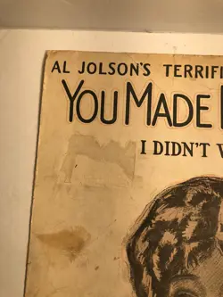 VINTAGE SHEET MUSIC