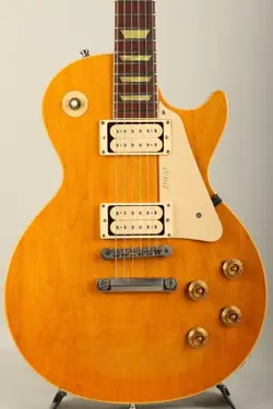 GIBSON LES PAUL CLASSIC TRANS AMBER 2000 -DIMARZIO DOUBLE WHITE