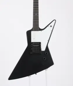 GIBSON GOTHIC EXPLORER MOD FLAT BLACK SATIN USED ELECTRIC GUITAR