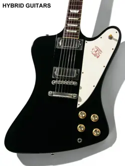 GIBSON CUSTOM SHOP FIREBIRD V BLACK VOS 2014 USED ELECTRIC GUITAR