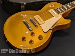 GIBSON CUSTOM SHOP HISTORIC 1956 LES PAUL GOLD TOP P-90, EXCELLENT CONDITION