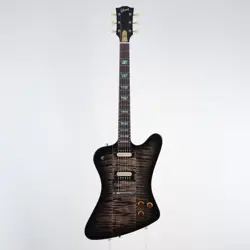 GIBSON TAK MATSUMOTO FIREBIRD TRANS BLACK BURST ELECTRIC GUITAR, MODIFIED