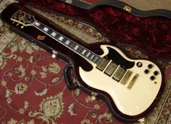 GIBSON BIG SG CUSTOM 1978 ELECTRIC GUITAR 3.46KG - VINTAGE MODEL, GOOD CONDITION
