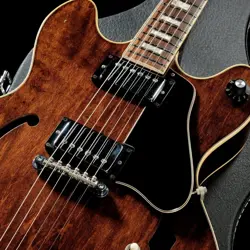 GIBSON 1973 ES-150D WALNUT FULL HOLLOW BODY ELECTRIC GUITAR - USED