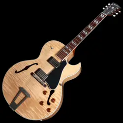 GIBSON ES-175F NATURAL 2016 FLAMED MAPLE FULL HOLLOW ELECTRIC GUITAR 3.35KG