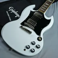 GIBSON EPIPHONE/ SG STANDARD ALPINE WHITE INSPIRED BY