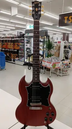 GIBSON SG TRIBUTE USED MAHOGANY BODY MAPLE NECK ROSEWOOD FINGERBOARD RED