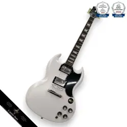 EPIPHONE 1961 LES PAUL SG STANDARD ELECTRIC GUITAR  INSPIRED BY GIBSON  MAHOGAN
