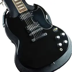 [GIBSON] SG '61 REISSUE EBONY 2011 ELECTRIC GUITAR ORIGINAL HARD CASE FROM JAPAN