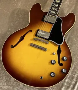GIBSON CUSTOM SHOP LIMITED RUN MURPHY LAB 1964 ES-335 REISSUE TEA BURST - #GGEVG