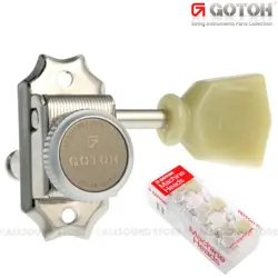 GOTOH SD90-MGT-SL MAGNUM LOCK KEYSTONE LOCKING TUNERS FOR GIBSON 3X3 - NICKEL